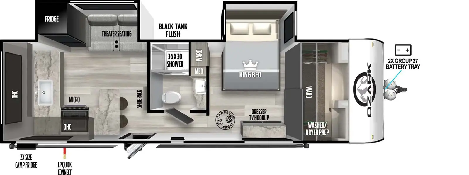 2670RK Floorplan Image